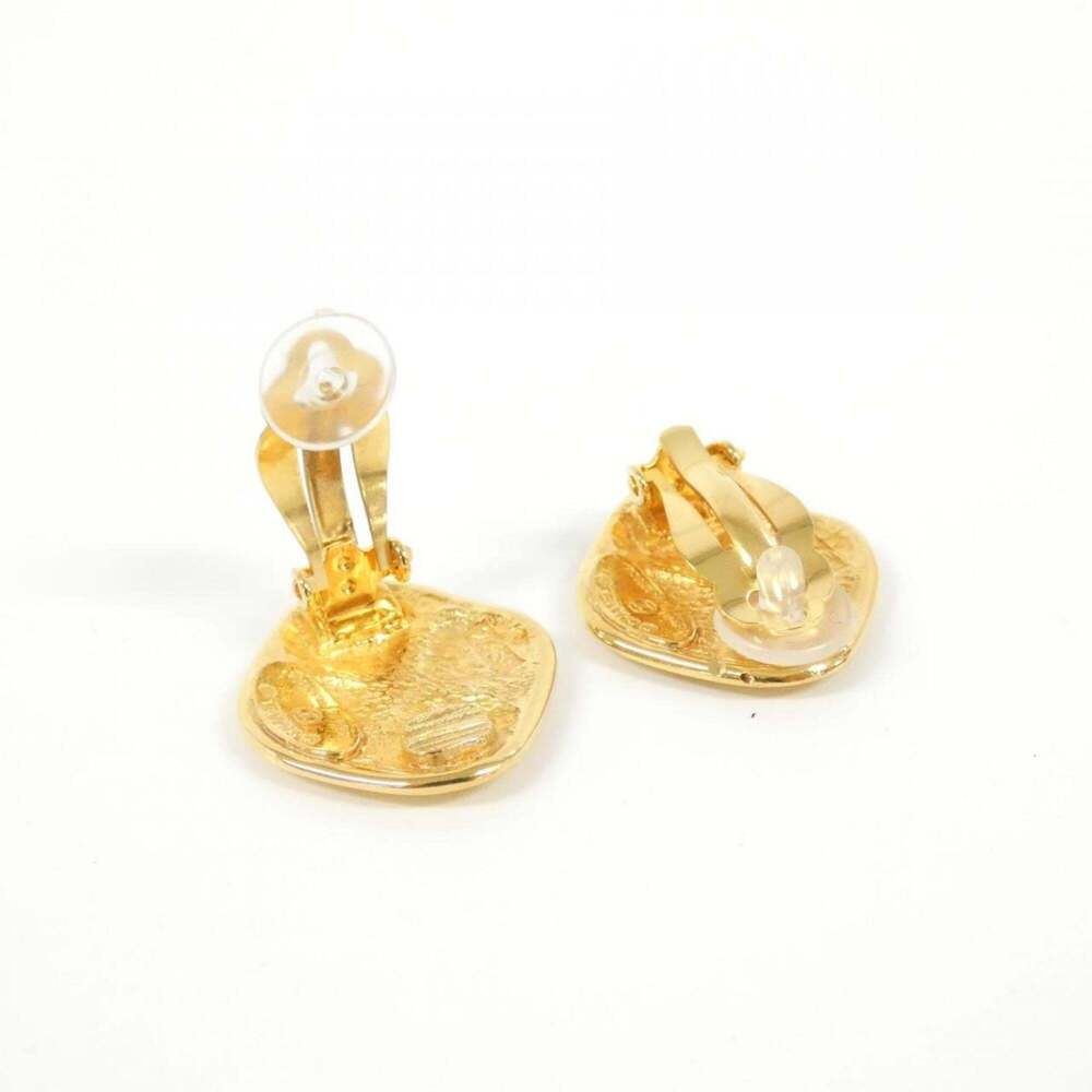 CHANEL Authentic Gold Earrings - Picture 3 of 3